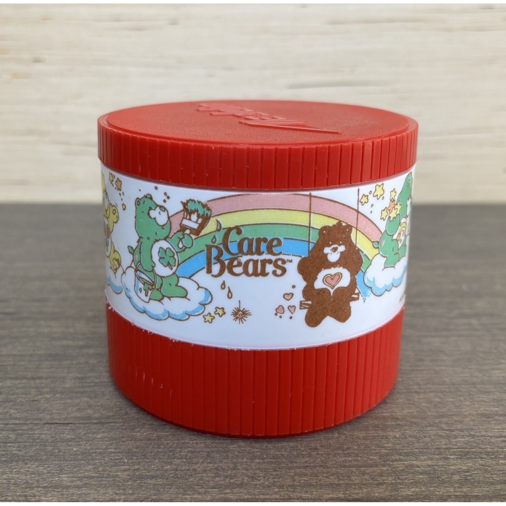 1980's Care Bears 6oz Insulated Soup Thermos Jar with Freezable Lid Model #7000